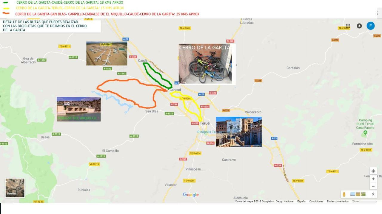 Cerro De La Garita Guest House Concud Екстериор снимка